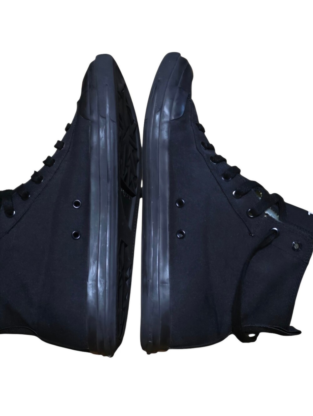 Diesel S-Astico Men’s Mid Top Black Cancas Sneakers Size 12 - Picture 7 of 15
